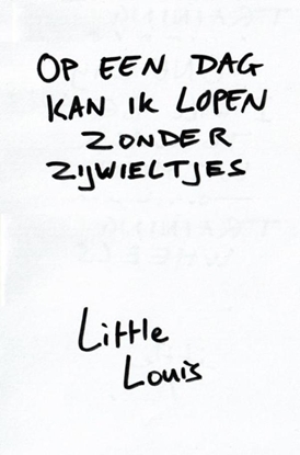 Afbeeldingen van Op een dag kan ik lopen zonder zijwieltjes