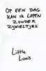 Afbeelding van Op een dag kan ik lopen zonder zijwieltjes