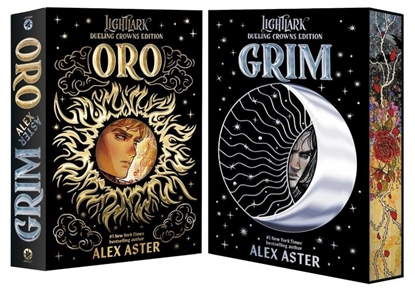 Afbeeldingen van The Lightlark Saga Grim and Oro: Dueling Crowns Edition (A Lightlark Saga Deluxe Companion Book)