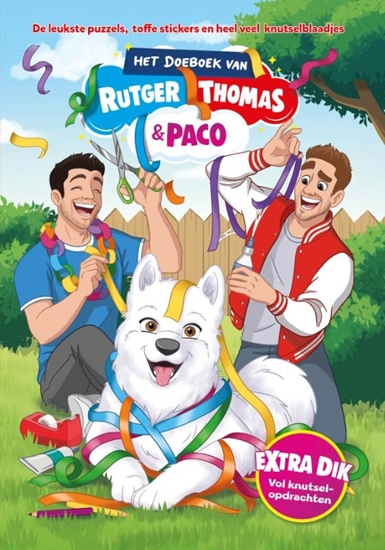 Afbeelding van De avonturen van Rutger, Thomas en Paco Het Doeboek van Rutger, Thomas & Paco