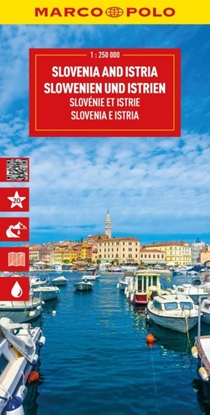 Afbeeldingen van Marco Polo Wegenkaart Marco Polo Slovenië, Istrië
