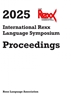Afbeelding van 2025 International Rexx Language Symposium Proceedings