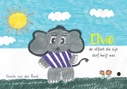 Afbeeldingen van Elvie, de olifant die zijn slurf kwijt was