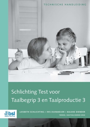 Afbeeldingen van Schlichting Test voor Taalbegrip en Taalproductie 3 - Technische Handleiding