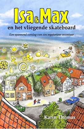 Afbeeldingen van Isa en Max en het vliegende skateboard
