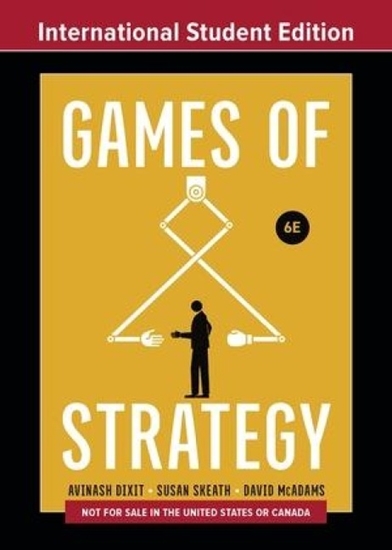 Afbeelding van Games of Strategy