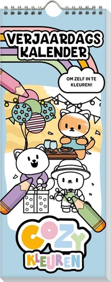 Afbeelding van Verjaardagskalender - Cozy