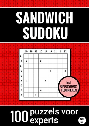 Afbeeldingen van Sandwich Sudoku - 100 Puzzels voor Experts - Inclusief Oplossingstechnieken - Nr. 50