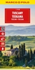 Afbeelding van Marco Polo Wegenkaart MARCO POLO WEGENKAART TOSCANE