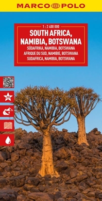 Afbeeldingen van Marco Polo Wegenkaart Marco Polo Wegenkaart Zuid-Afrika-Namibië