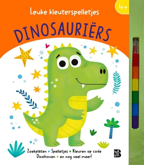 Afbeelding van Leuke kleuterspelletjes: Dino's