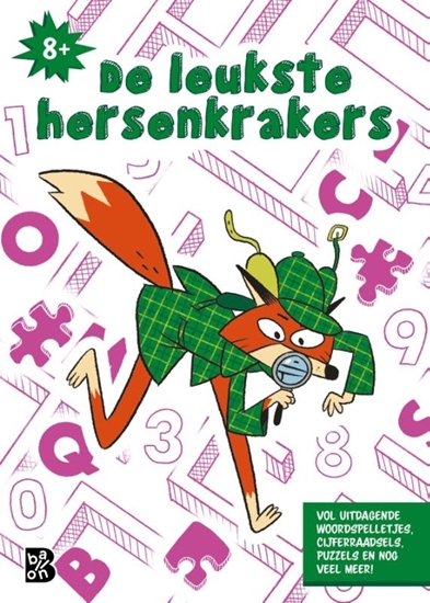 Afbeelding van De leukste hersenkrakers 8+