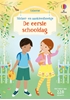 Afbeelding van Sticker- en aankleedboekje De eerste schooldag