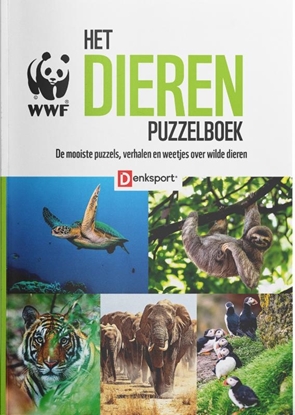 Afbeeldingen van Denksport Puzzelboek Het WWF dieren puzzelboek