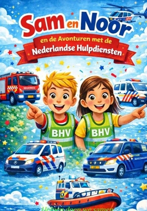 Afbeeldingen van Sam en Noor Hulpdiensthelden