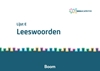 Afbeelding van Leeswoordenlijst: Pakket E