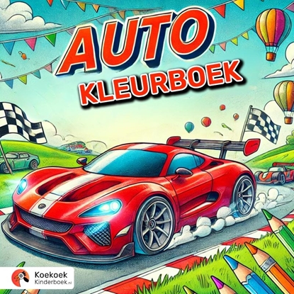 Afbeeldingen van Het grote auto kleurboek