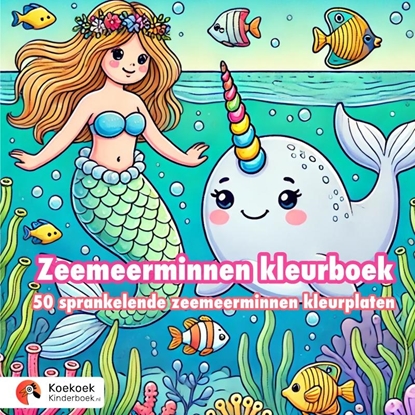 Afbeeldingen van Zeemeerminnen Kleurboek
