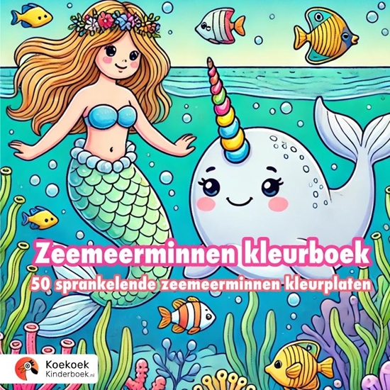 Afbeelding van Zeemeerminnen Kleurboek