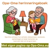 Afbeelding van Opa - Oma Herinneringsboek