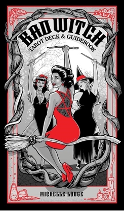 Afbeeldingen van Bad Witch Tarot Deck and Guidebook