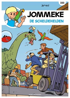Afbeeldingen van Jommeke strip De Scheldehelden