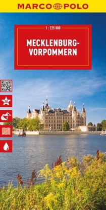 Afbeeldingen van Marco Polo Wegenkaart Marco Polo Mecklenburg-Vorpommern 2