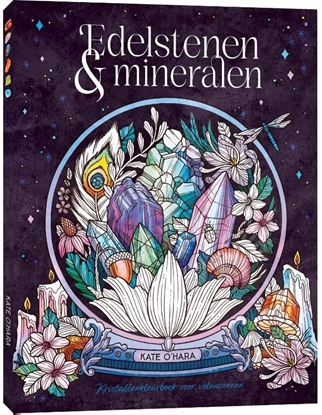 Afbeeldingen van Edelstenen & mineralen kleurboek