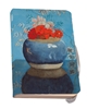 Afbeelding van Notitieboek A5, zachte kaft: Rode geraniums in een blauwe pot, Voerman, de Fundatie