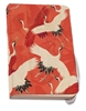 Afbeelding van Notitieboek A5, zachte kaft: Woman haori with Red and White Cranes, Collection Rijksmuseum Amsterdam