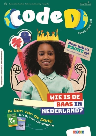 Afbeelding van Code D groep 8 mens en maatschappij thema 2 werkboek