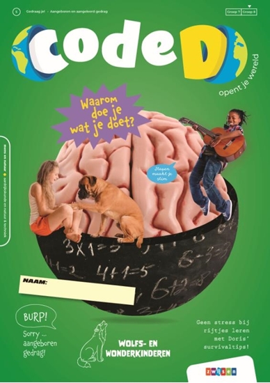 Afbeelding van Code D groep 8 mens en natuur thema 5 werkboek