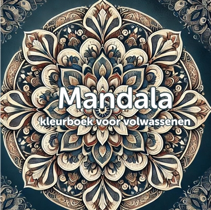 Afbeeldingen van Mandala kleurboek voor volwassenen (hardcover)