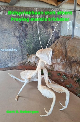 Afbeeldingen van Bidsprinkhaan stelt attent - Praying mantis trickster