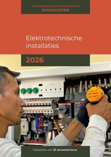 Afbeelding van Kostenkengetallen Bouwprojecten Elektrotechnische installaties 2026