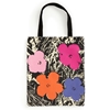 Afbeelding van Warhol Flowers Canvas Tote Bag - Pink
