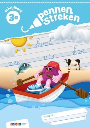 Afbeeldingen van Pennenstreken 3a Schrijfboek