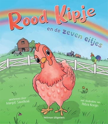 Afbeeldingen van Rood Kipje en de zeven eitjes