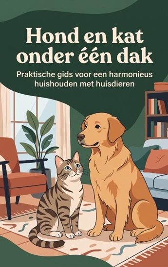 Afbeelding van Hond en kat onder één dak