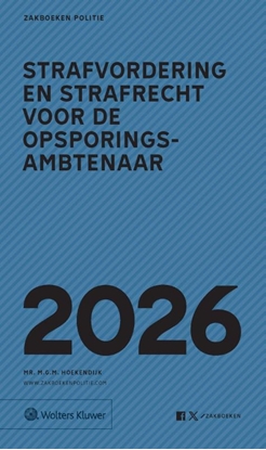 Afbeeldingen van Zakboek Strafvordering en Strafrecht voor de Opsporingsambtenaar 2026