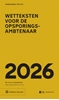 Afbeelding van Zakboek Wetteksten voor de opsporingsambtenaar 2026