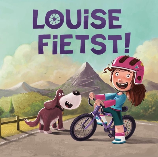 Afbeelding van Louise fietst!