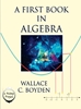 Afbeelding van A First Book in Algebra