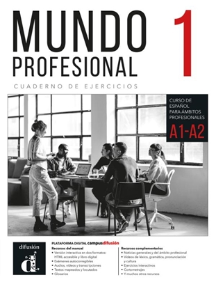 Afbeeldingen van Mundo profesional 1 (A1-A2) – Cuaderno de ejercicios