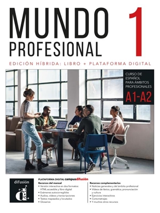 Afbeeldingen van Mundo profesional 1 (A1-A2) – Edición híbrida para estudiantes