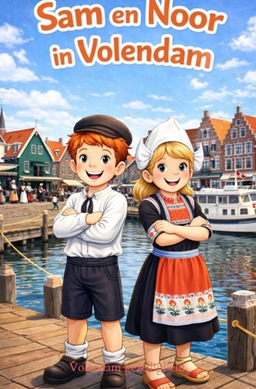 Afbeelding van Sam en Noor in Volendam