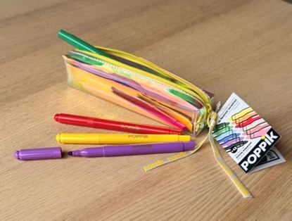 Afbeeldingen van Poppik Etui Etui met 12 stiften