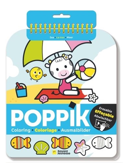 Afbeelding van Poppik Uitwisbare kleurblokken Zee