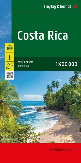 Afbeelding van F&B Wegenkaarten F&B Costa Rica