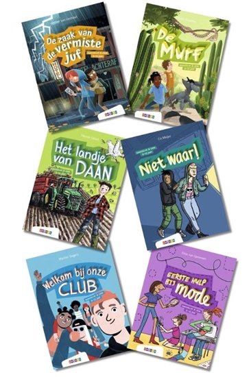 Afbeelding van Makkelijk & Leuk Pakket Makkelijk & Leuk AVI E4 (6 titels)